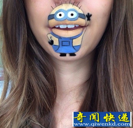 有趣的嘴巴绘画