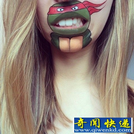 有趣的嘴巴绘画