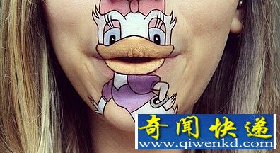 有趣的嘴巴绘画