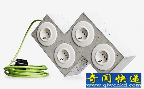 onkto katuh水泥插座 给我们一种分量十足的感觉