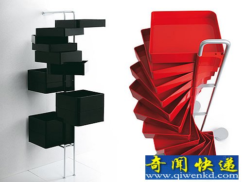多空间存储 Spinny 180°抽屉可有多种摆放的方式