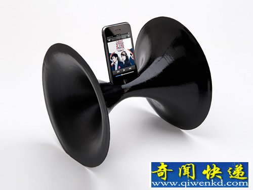 陶瓷打造 sonoro音频放大器 给你一个声音的视觉形象