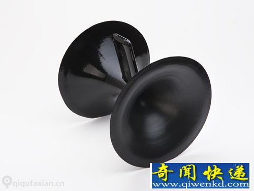 陶瓷打造 sonoro音频放大器 给你一个声音的视觉形象