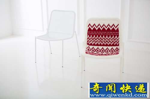 穿衣服的椅子 根据顾客的个人喜好进行定制设计