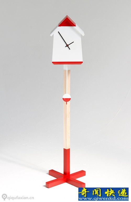 灯塔配色灵感 Bird House鸟屋时钟 复古即现代的设计