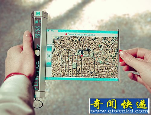 旅游小工具 Friend概念导游设备为你贴身24小时的服务