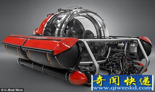 C-Explorer 5 世界第一艘海底豪华“轿车” 要价150万英镑