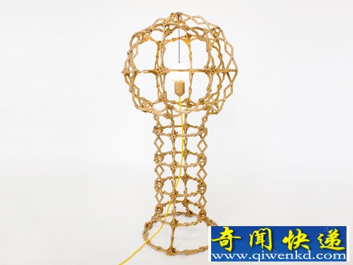 放大缩小 expanding lamp扩张灯具 小型台灯转变成大型的地灯