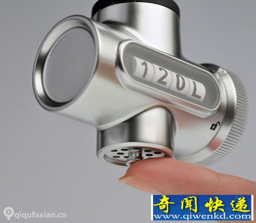 锁水的概念设计将水表和锁的结合设计 避免水资源浪费