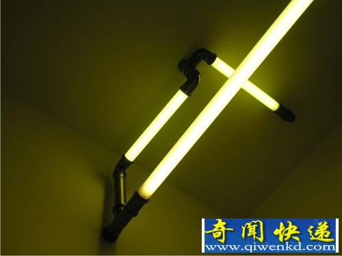 任意组合连接 原子灯管创造出无数拼接形式