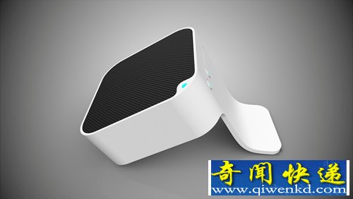好用的“小尾巴” BentIt概念蓝牙音箱有多种的摆放方式
