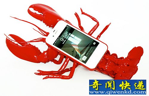 你的口袋够大吗 iphone龙虾手机套最牛B