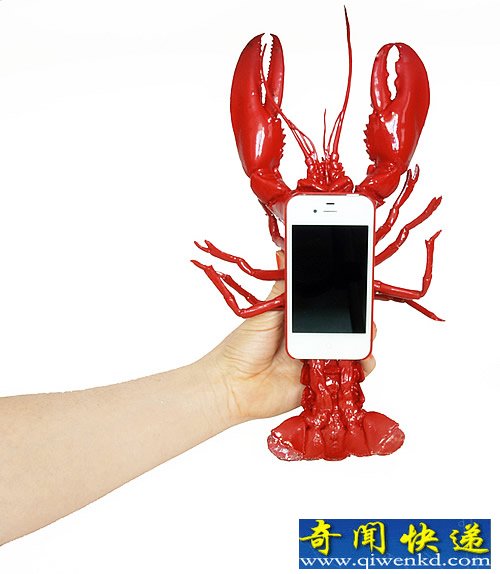 你的口袋够大吗 iphone龙虾手机套最牛B