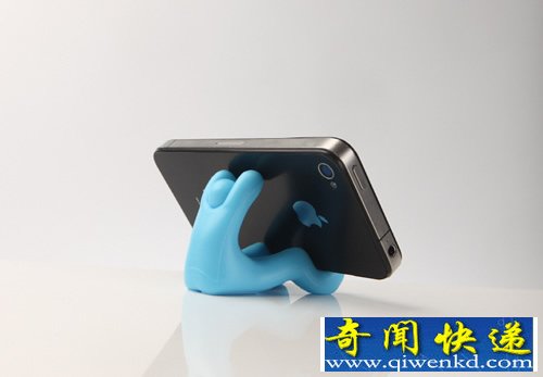 YOGA玩瑜珈的手机支架 还可以用来垫锅底