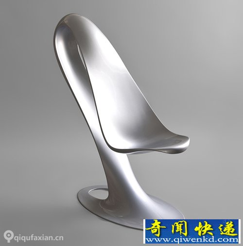 Spoon 勺子椅 拥有很好的平衡设计