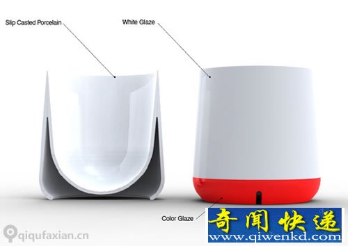 DOUBLE WALL 为袋泡茶而生的杯子 底部采用双层设计