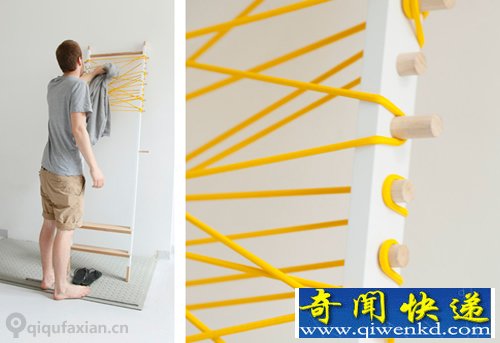Ladder 交错衣帽架 看着就像被拆了的梯子