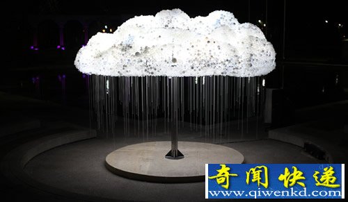 6000个灯泡 cloud灯泡云 对废物进行重新构想