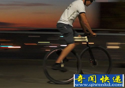 缩短轮距 bicymple无链自行车 允许更大的机动性
