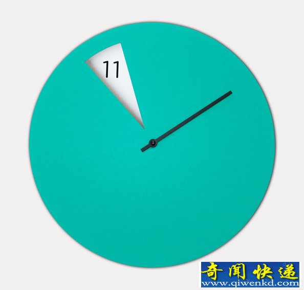 时间概念极简化 freakish挂钟