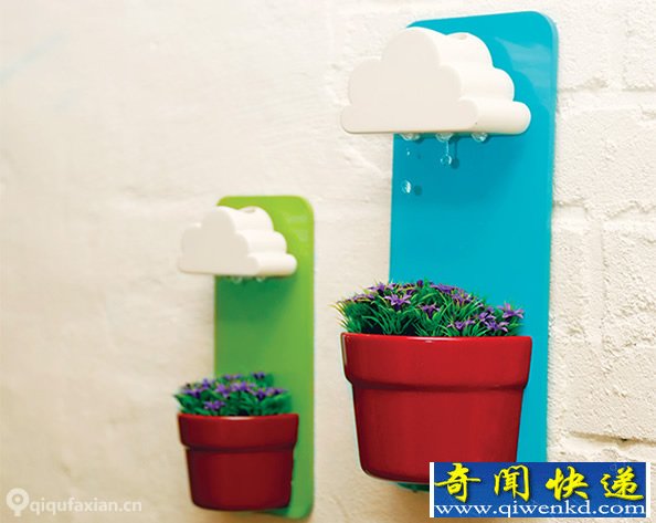 Rainy Pot 会“下雨”的云朵花盆不仅仅只是装饰效果