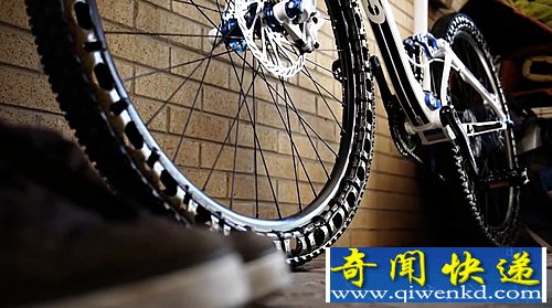 真空自行车轮胎 遭受碰撞和其它压力的时候损失更少的能量