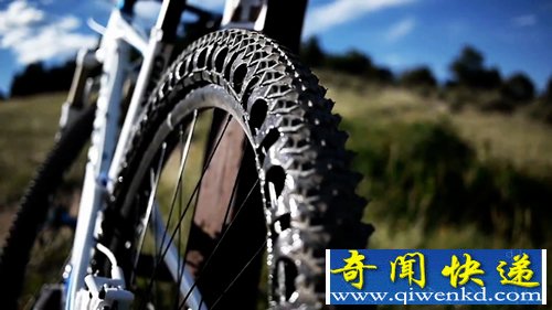 真空自行车轮胎 遭受碰撞和其它压力的时候损失更少的能量