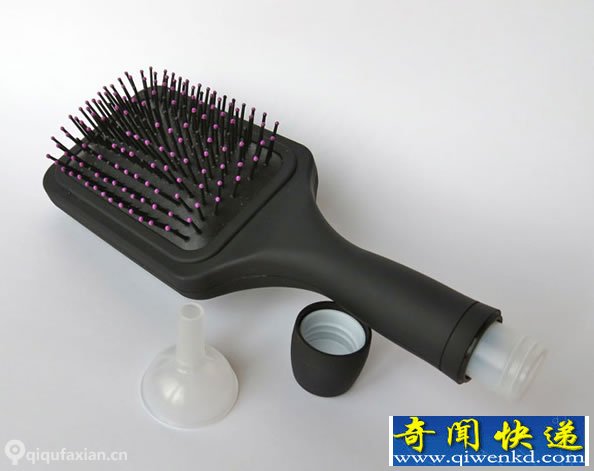 另类组合 Bev-Brush头梳 镜子 还有酒壶