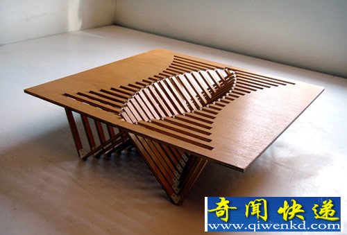 Rising桌子 简单 迷人 巧妙的折叠