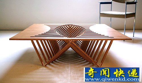 Rising桌子 简单 迷人 巧妙的折叠