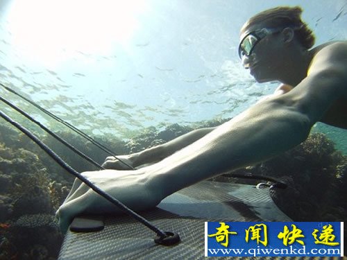 新型“水下滑翔翼” 最高可以达每小时13公里