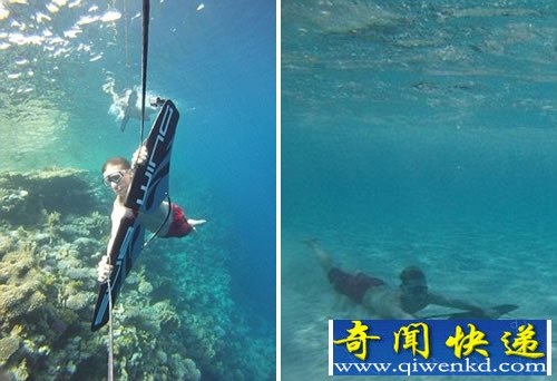 新型“水下滑翔翼” 最高可以达每小时13公里