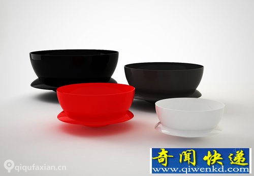 Luna 倾斜的碗 甚至整个碗可以旋转