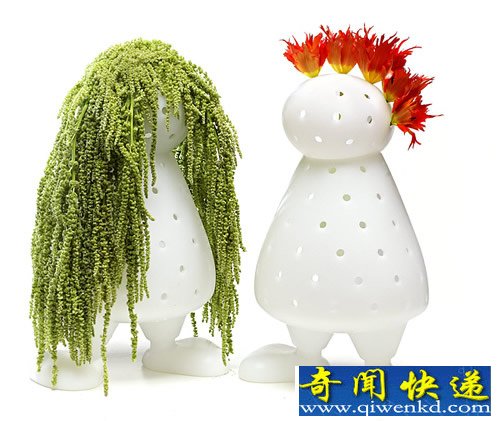 “绽放我的身体” 创意花瓶