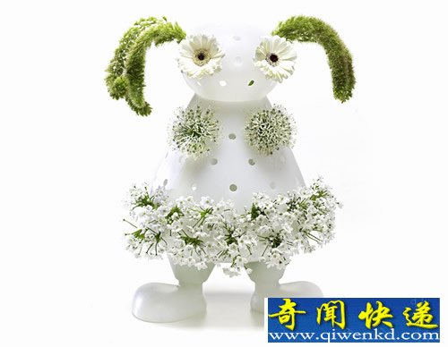 “绽放我的身体” 创意花瓶