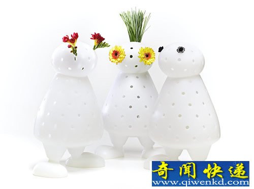 “绽放我的身体” 创意花瓶