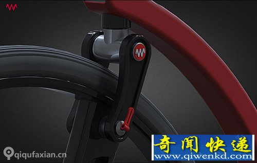 Twist 可以连体的自行车 如此的干净简洁