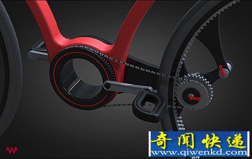 Twist 可以连体的自行车 如此的干净简洁