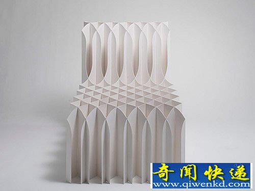 watching you纸座椅 纸做的椅子 保证座椅的强度和稳定性