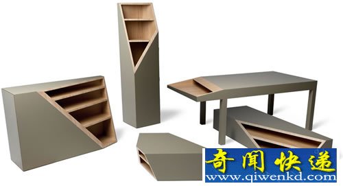cutline系列家具 缺角设计 唤起人们情感的美学价值