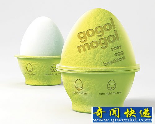 Gogol Mogol 轻松一拉 鸡蛋在包装中自我加热