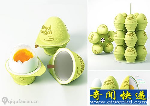Gogol Mogol 轻松一拉 鸡蛋在包装中自我加热