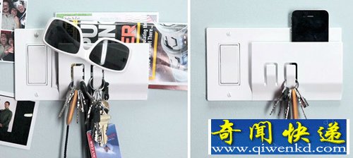 简单实用 wallplates开关挂钩
