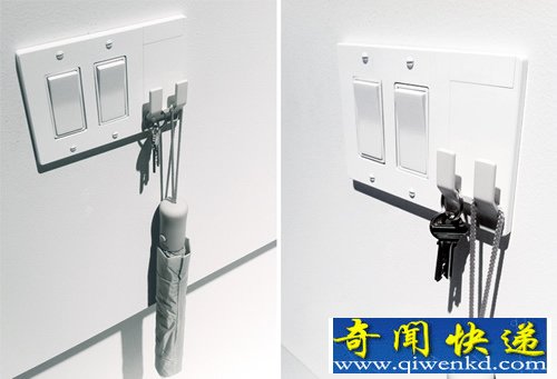 简单实用 wallplates开关挂钩