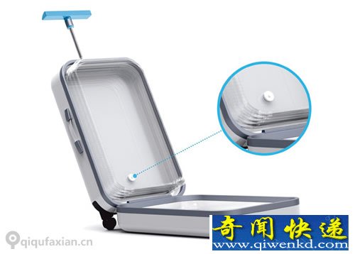 Pumpack真空压缩旅行箱 让你带更多衣物