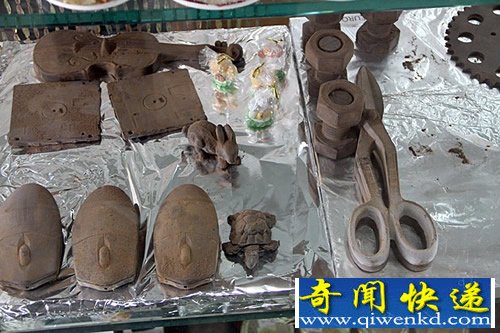 可以吃的工具和零件 巧克力味