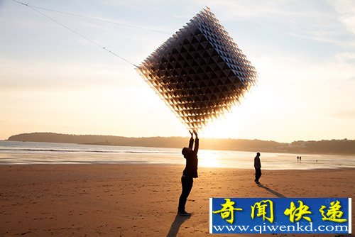 模块化的风筝 采用3D 打印机制作