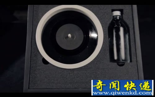 易碎 易化 用冰打造的唱片 任何唱片机都可播放