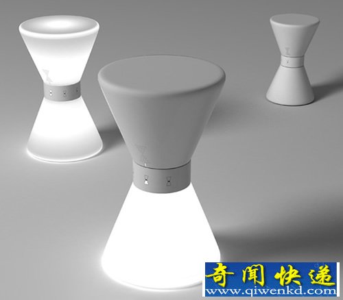 又见沙漏灯 有三种照明方式