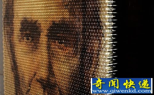 危险的艺术 子弹肖像画 国内严禁拥有这样的东西